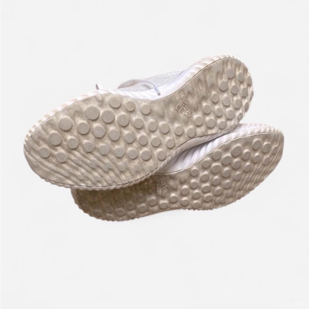 🌲 Adidas Alpha Bounce Off White Sneakers Cushion Sole 9.5 - Picture 7 of 9